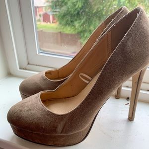 Tan High Heels
